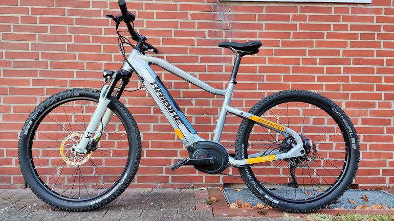 Used Haibike Hardseven Shimano Deore XT 2022 Mountainbike, Light Gray, 27.5 (650B) — image 2 of 9