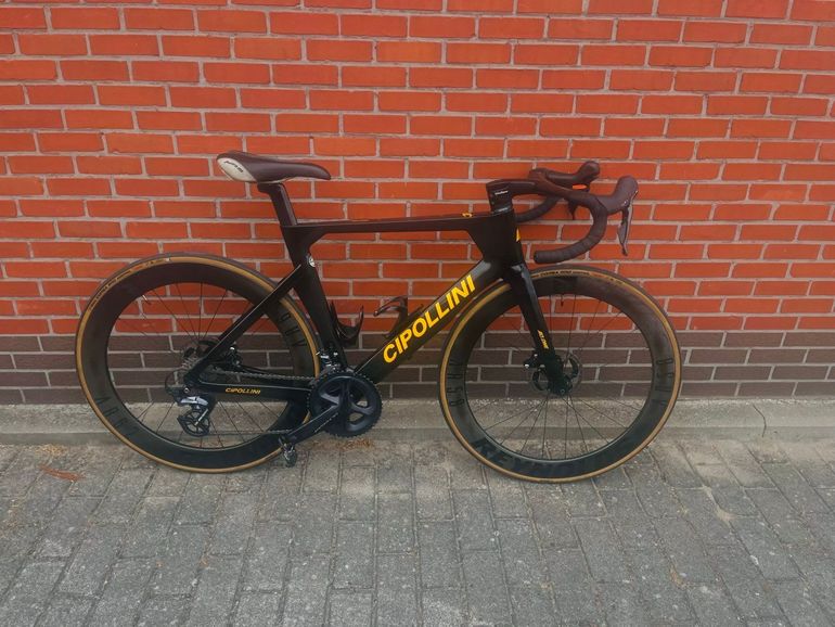 Used Cipollini Ad.One Shimano Ultegra 2021 Road & Gravel, Orange — image 2 of 6