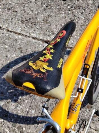 Used C4 Custom Campagnolo Record 1994 Road & Gravel, Orange — image 8 of 10