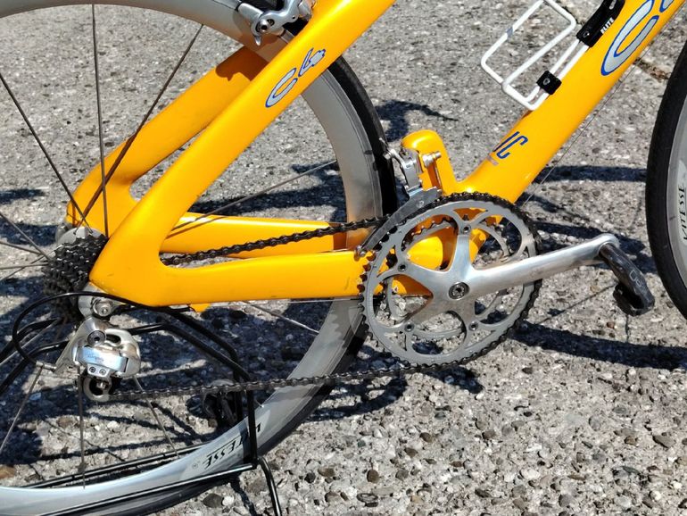 Used C4 Custom Campagnolo Record 1994 Road & Gravel, Orange — image 6 of 10
