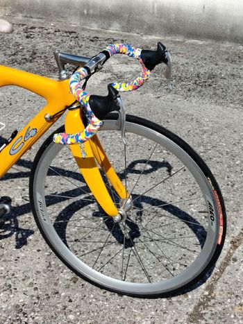 Used C4 Custom Campagnolo Record 1994 Road & Gravel, Orange — image 3 of 10
