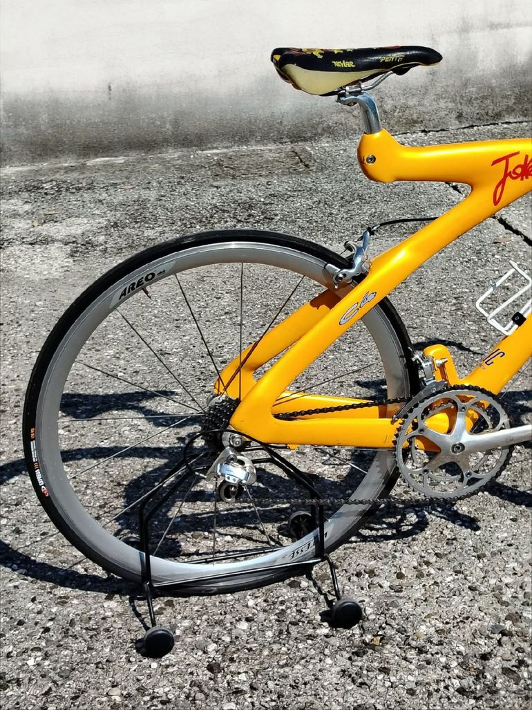 Used C4 Custom Campagnolo Record 1994 Road & Gravel, Orange — image 2 of 10