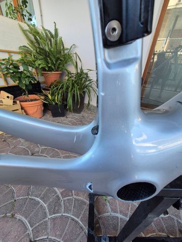 Gebrauchtes Megamo PULSE ELITE 05 SH12 2023 Frameset 2023 Road & Gravel, Weiß — Bild 8 von 9