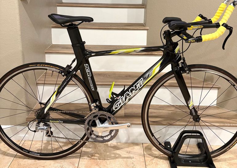 Used Giant Trinity Shimano Dura Ace 2008 Road & Gravel, Black — image 10 of 19