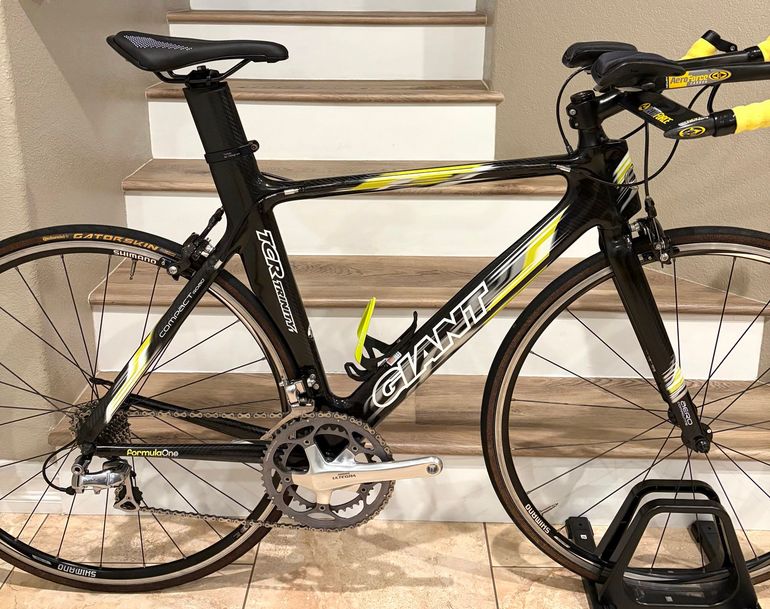 Used Giant Trinity Shimano Dura Ace 2008 Road & Gravel, Black — image 15 of 19
