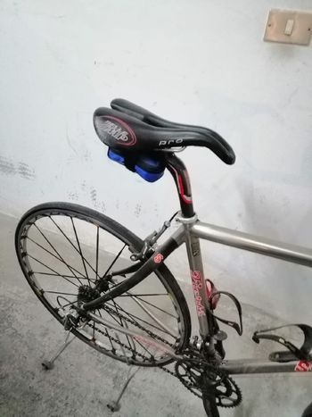 Used Serotta Custom Campagnolo Record 2003 Road & Gravel, Light Gray — image 2 of 7