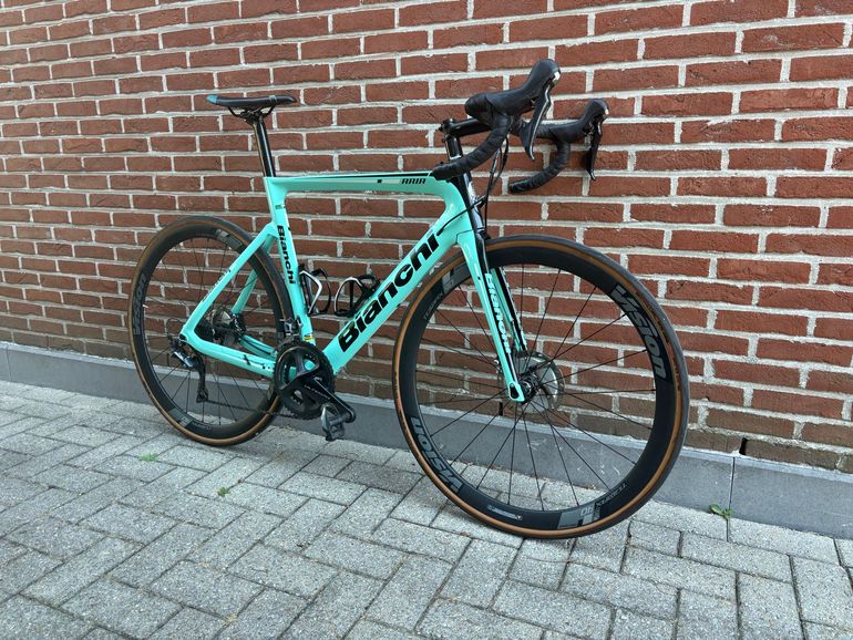 Gebrauchtes Bianchi Aria Shimano Ultegra 2021 Road & Gravel, Blau — Bild 4 von 13