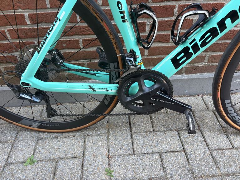 Gebrauchtes Bianchi Aria Shimano Ultegra 2021 Road & Gravel, Blau — Bild 6 von 13