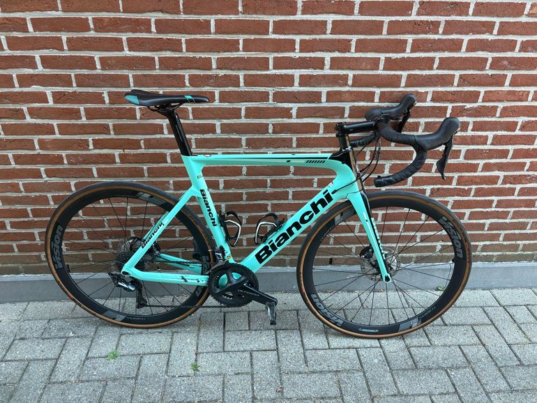 Gebrauchtes Bianchi Aria Shimano Ultegra 2021 Road & Gravel, Blau — Bild 3 von 13