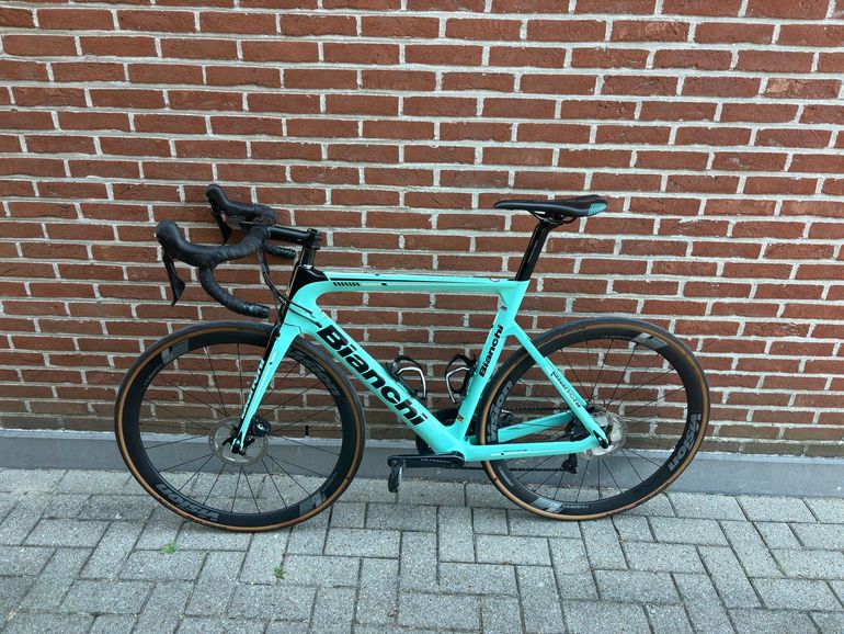 Gebrauchtes Bianchi Aria Shimano Ultegra 2021 Road & Gravel, Blau — Bild 2 von 13