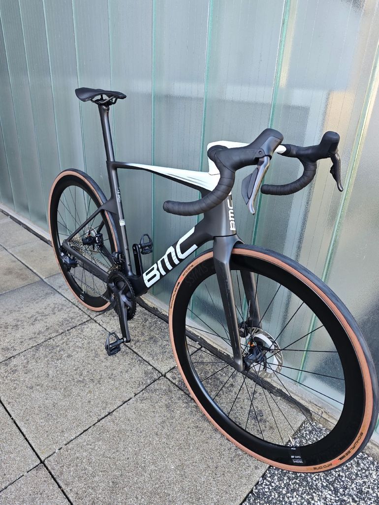 Gebrauchtes BMC Teammachine R Shimano Ultegra Di2 2024 Road & Gravel, Schwarz — Bild 2 von 13