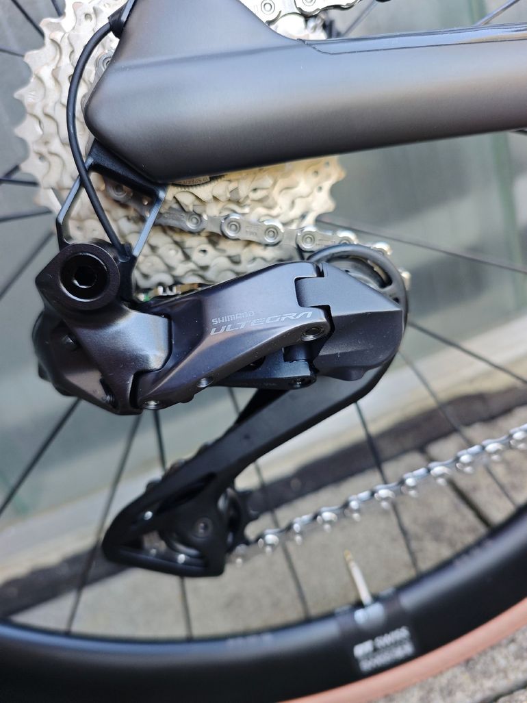 Gebrauchtes BMC Teammachine R Shimano Ultegra Di2 2024 Road & Gravel, Schwarz — Bild 13 von 13