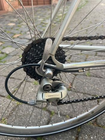 Gebrauchtes SCAPIN Rennrad 1995 Road & Gravel, Hellgrau — Bild 2 von 4