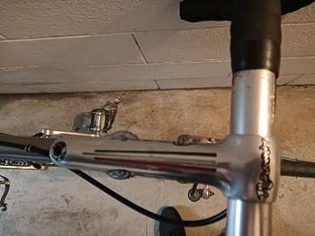 Used Rossin Custom Campagnolo Super Record 1984 Road & Gravel, Light Gray — image 4 of 7