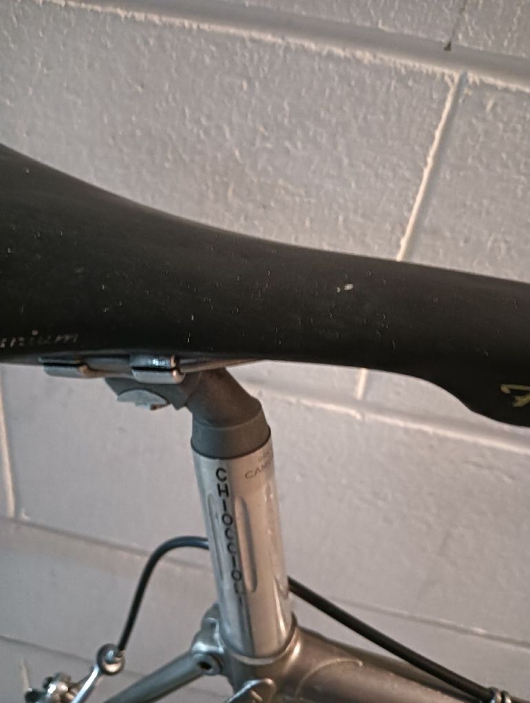 Used Rossin Custom Campagnolo Super Record 1984 Road & Gravel, Light Gray — image 5 of 7
