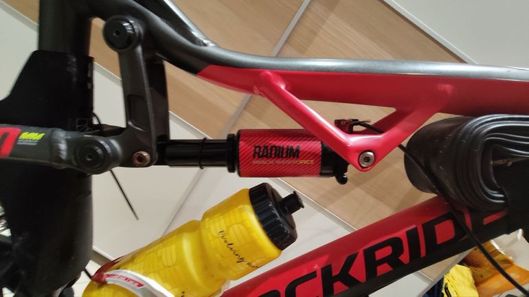ROCKRIDER Full suspension Shimano Deore XT 2020 Mountainbike de segunda mano, Rojo — imagen 5 de 10