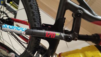ROCKRIDER Full suspension Shimano Deore XT 2020 Mountainbike de segunda mano, Rojo — imagen 6 de 10