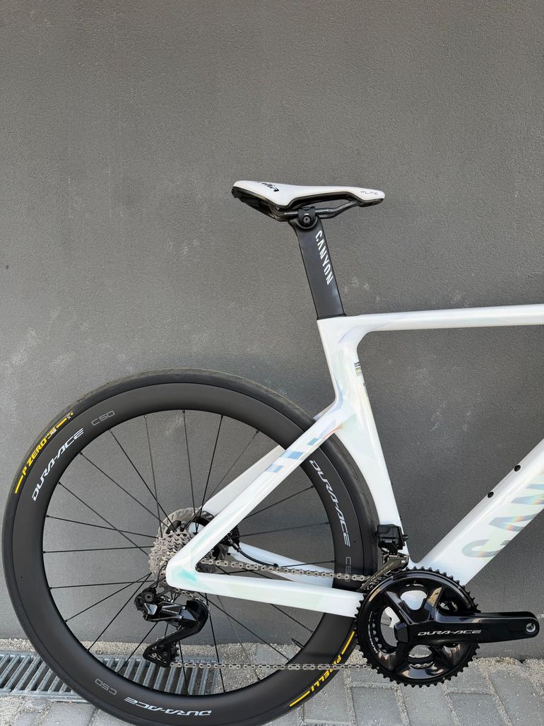 Used Canyon Aeroad CFR Tensor 2025 2025 Road & Gravel, White — image 4 of 10