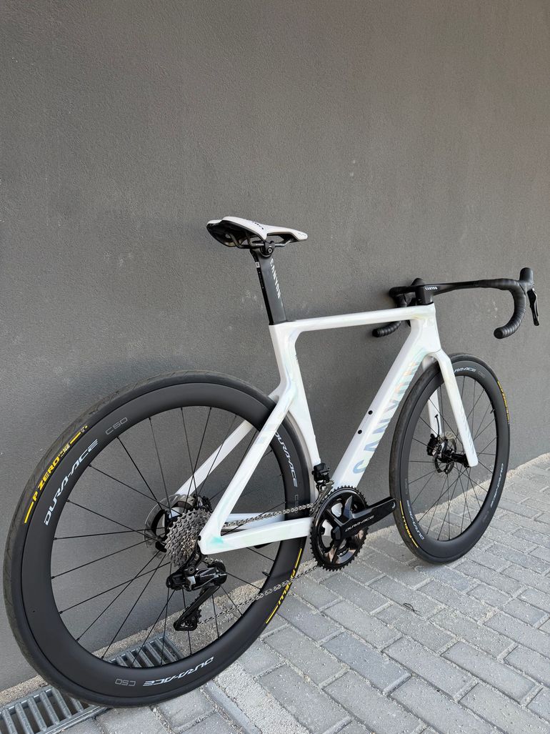 Used Canyon Aeroad CFR Tensor 2025 2025 Road & Gravel, White — image 2 of 10