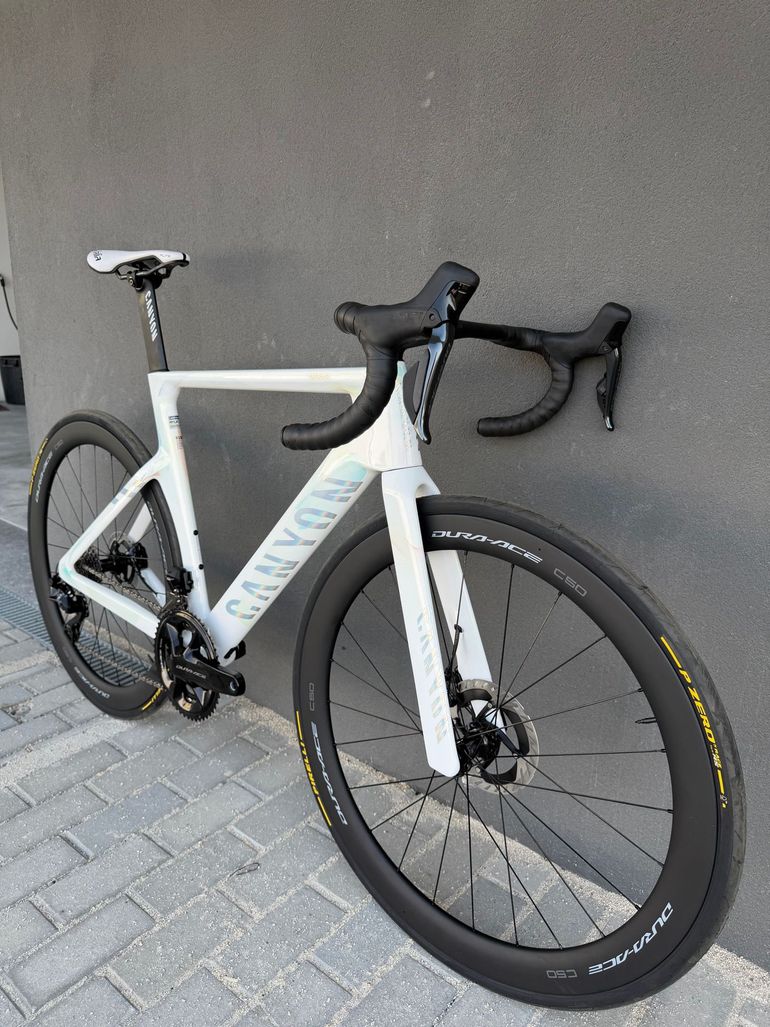 Used Canyon Aeroad CFR Tensor 2025 2025 Road & Gravel, White — image 9 of 10