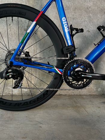 Used Gios Custom SRAM Force eTap AXS 2022 Road & Gravel, Blue — image 2 of 26