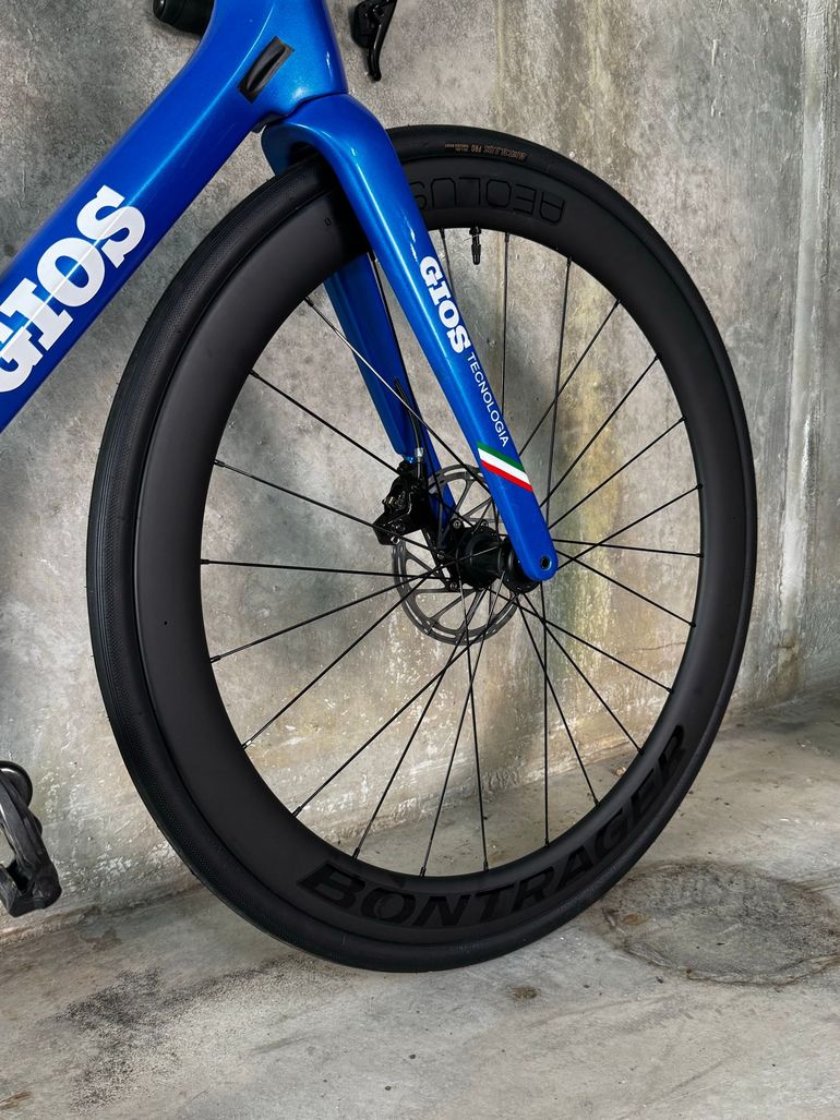Used Gios Custom SRAM Force eTap AXS 2022 Road & Gravel, Blue — image 6 of 26