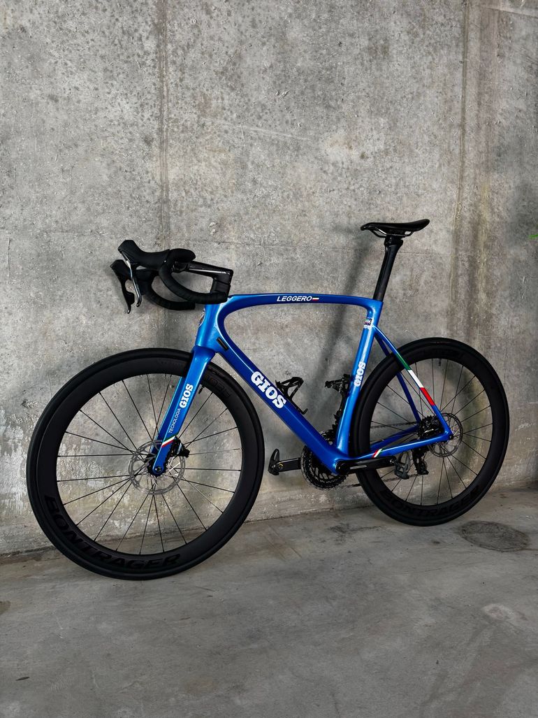 Used Gios Custom SRAM Force eTap AXS 2022 Road & Gravel, Blue — image 13 of 26