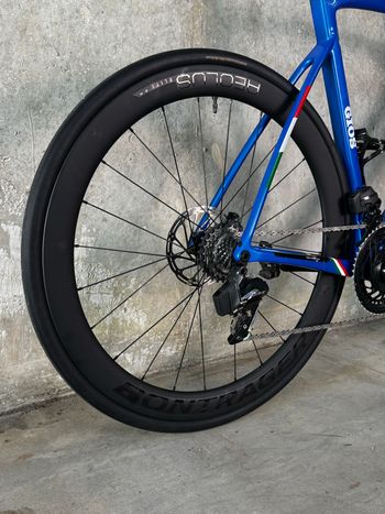 Used Gios Custom SRAM Force eTap AXS 2022 Road & Gravel, Blue — image 7 of 26