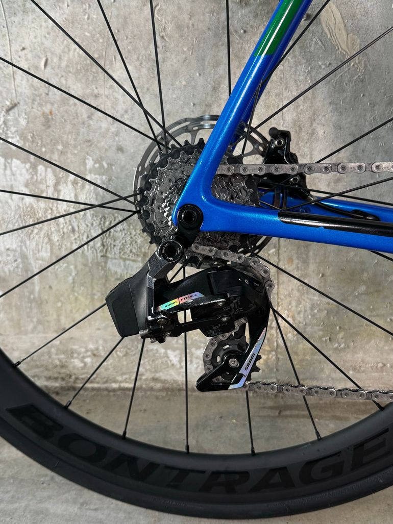 Used Gios Custom SRAM Force eTap AXS 2022 Road & Gravel, Blue — image 4 of 26