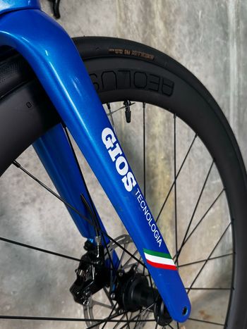Used Gios Custom SRAM Force eTap AXS 2022 Road & Gravel, Blue — image 10 of 26