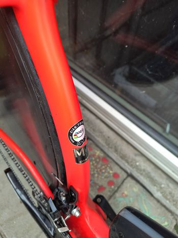 Used Giant Trinity Advanced 2018 2018 Road & Gravel, Red — image 4 of 5