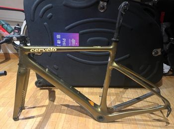 Gebrauchtes Cervélo Áspero GRX RX810 Disc 2021 Frameset 2021 Road & Gravel, Grün — Bild 5 von 7