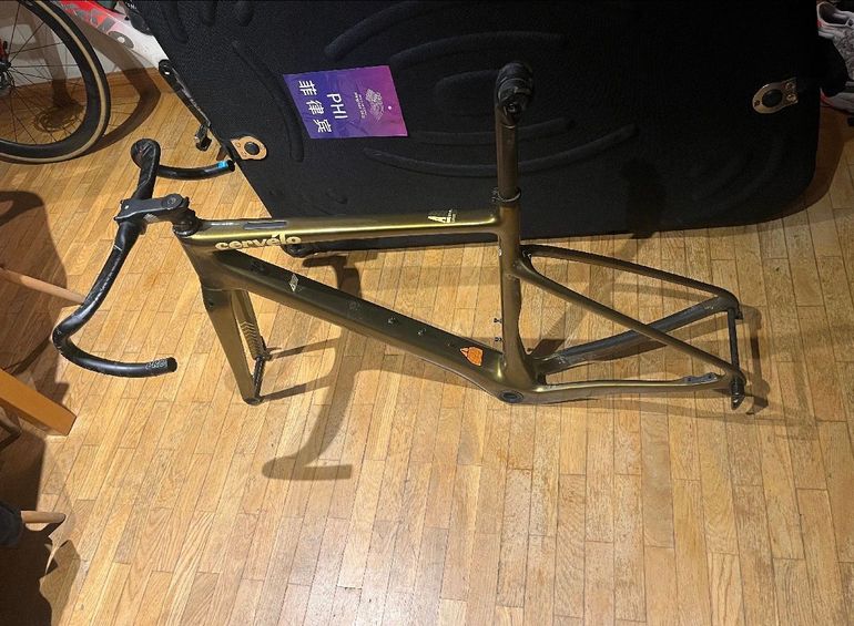 Gebrauchtes Cervélo Áspero GRX RX810 Disc 2021 Frameset 2021 Road & Gravel, Grün — Bild 2 von 7