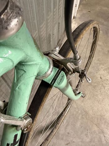 Used Bianchi Rekord Campagnolo Veloce 1978 Road & Gravel, Green — image 10 of 11