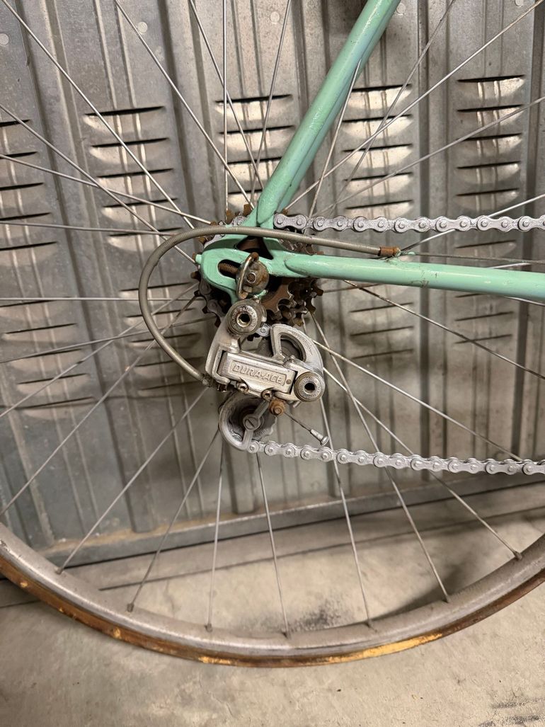 Used Bianchi Rekord Campagnolo Veloce 1978 Road & Gravel, Green — image 7 of 11