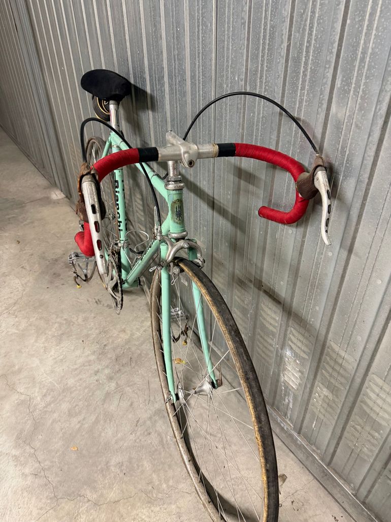 Used Bianchi Rekord Campagnolo Veloce 1978 Road & Gravel, Green — image 3 of 11