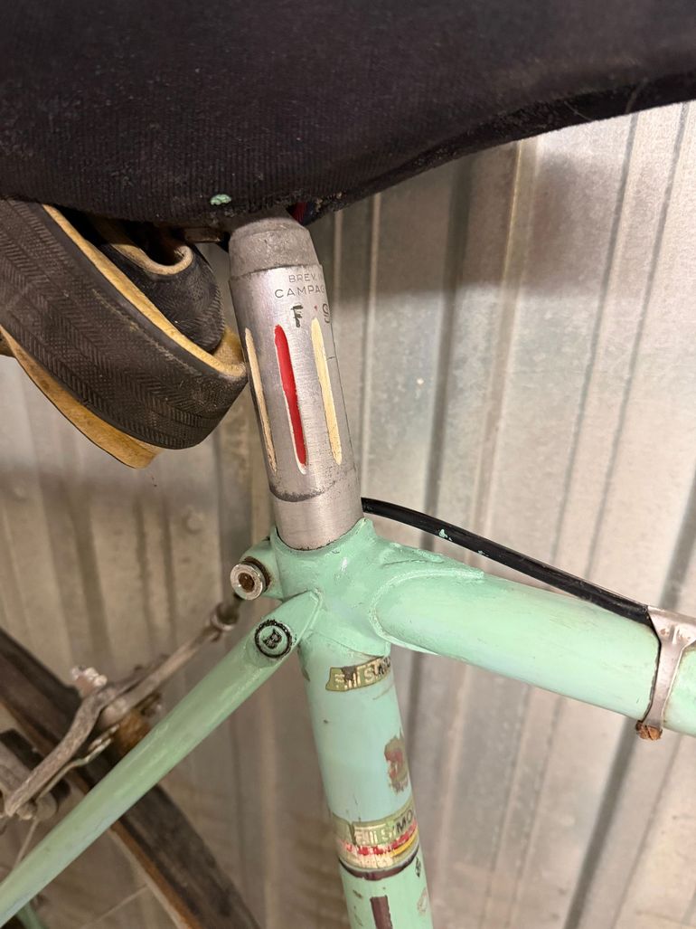 Used Bianchi Rekord Campagnolo Veloce 1978 Road & Gravel, Green — image 6 of 11