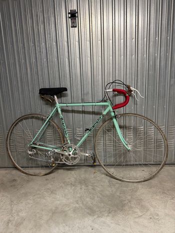 Used Bianchi Rekord Campagnolo Veloce 1978 Road & Gravel, Green — image 1 of 11