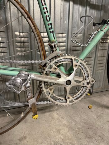 Used Bianchi Rekord Campagnolo Veloce 1978 Road & Gravel, Green — image 8 of 11