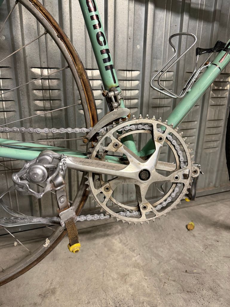 Used Bianchi Rekord Campagnolo Veloce 1978 Road & Gravel, Green — image 8 of 11