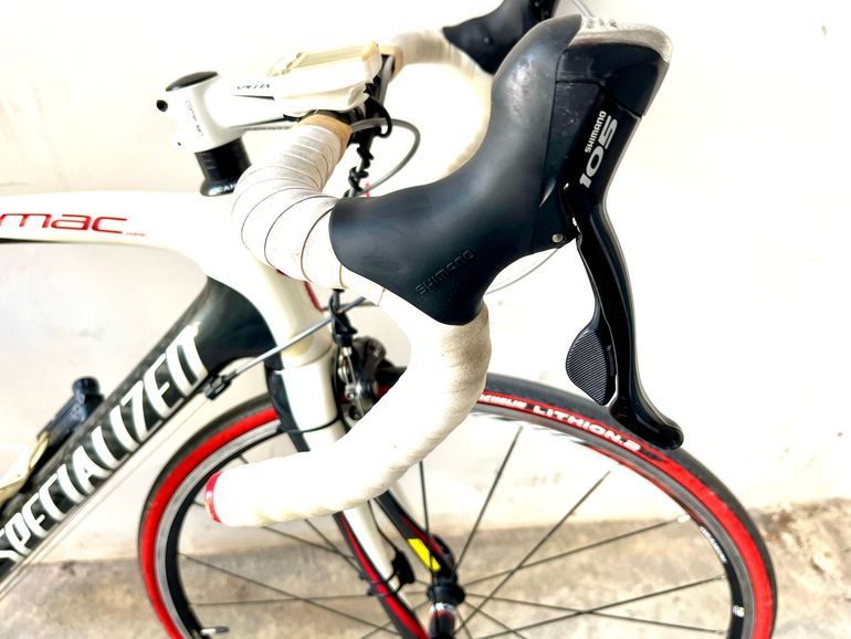 Used Specialized Tarmac Comp 2015 2015 Road & Gravel, White — image 7 of 9