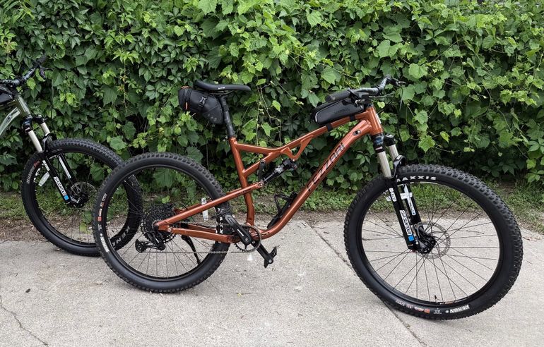 Used Fezzari Wiki 2023 2023 Mountainbike, Orange, 27.5 — image 3 of 4
