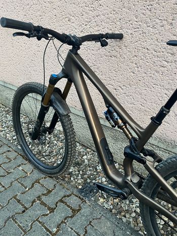 Specialized Stumpjumper Sram Eagle Transmission GX 2025 Mountainbike usato, Verde — immagine 3 di 5