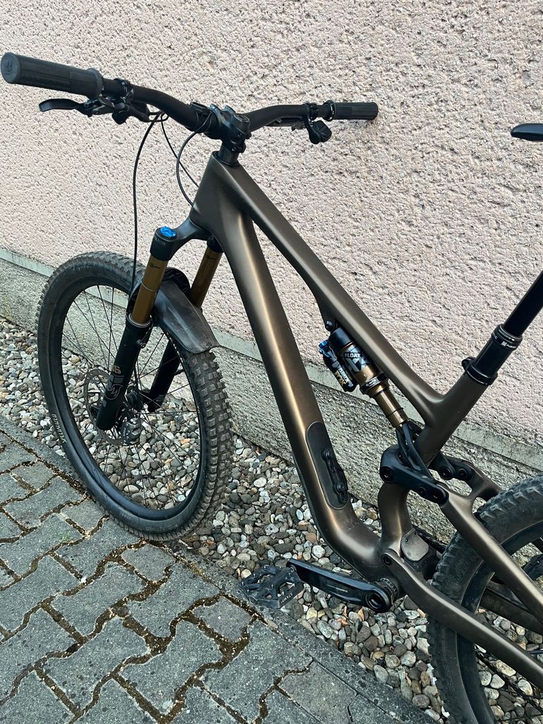 Specialized Stumpjumper Sram Eagle Transmission GX 2025 Mountainbike usato, Verde — immagine 3 di 5
