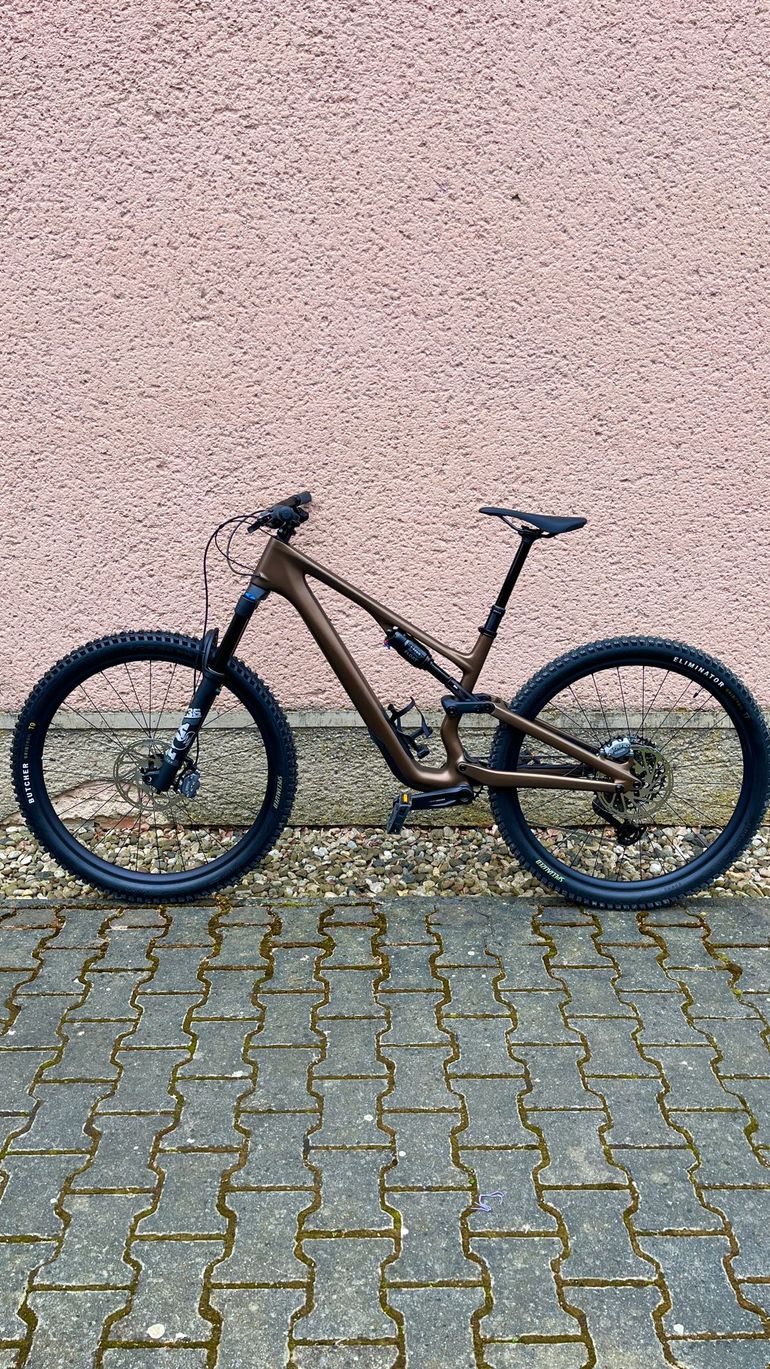 Specialized Stumpjumper Sram Eagle Transmission GX 2025 Mountainbike usato, Verde — immagine 5 di 5