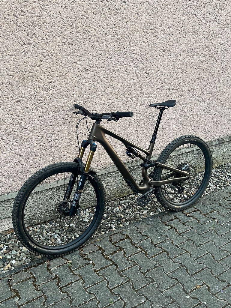 Specialized Stumpjumper Sram Eagle Transmission GX 2025 Mountainbike usato, Verde — immagine 2 di 5