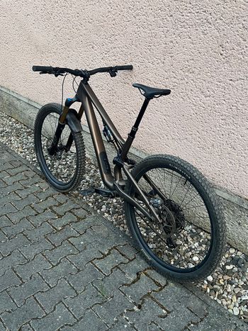 Specialized Stumpjumper Sram Eagle Transmission GX 2025 Mountainbike usato, Verde — immagine 4 di 5