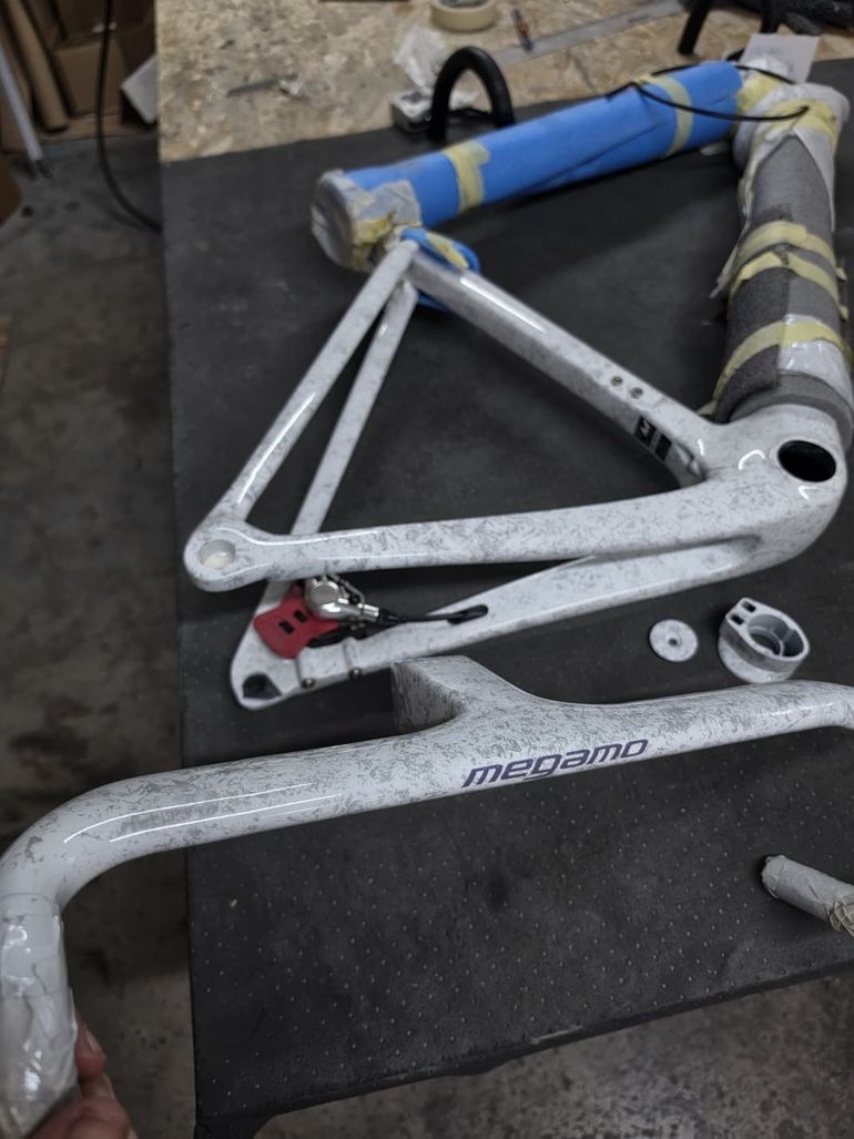 Brugt Megamo PULSE ELITE 03 SH12 2023 Frameset 2023 Road & Gravel — billede 6 af 13