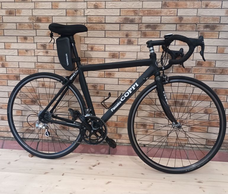 Fausto Coppi Black Star 1990 Road & Gravel usato, Nero — immagine 3 di 7