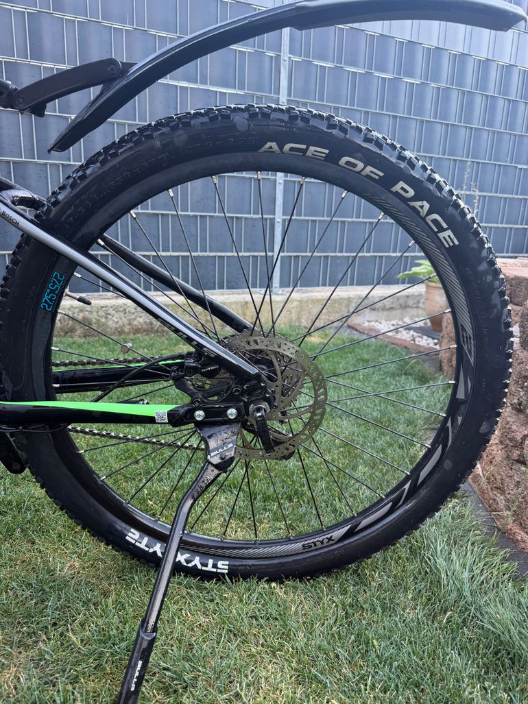 Used BULLS SIX50 E1 CX 2017 Mountainbike, Black — image 2 of 9